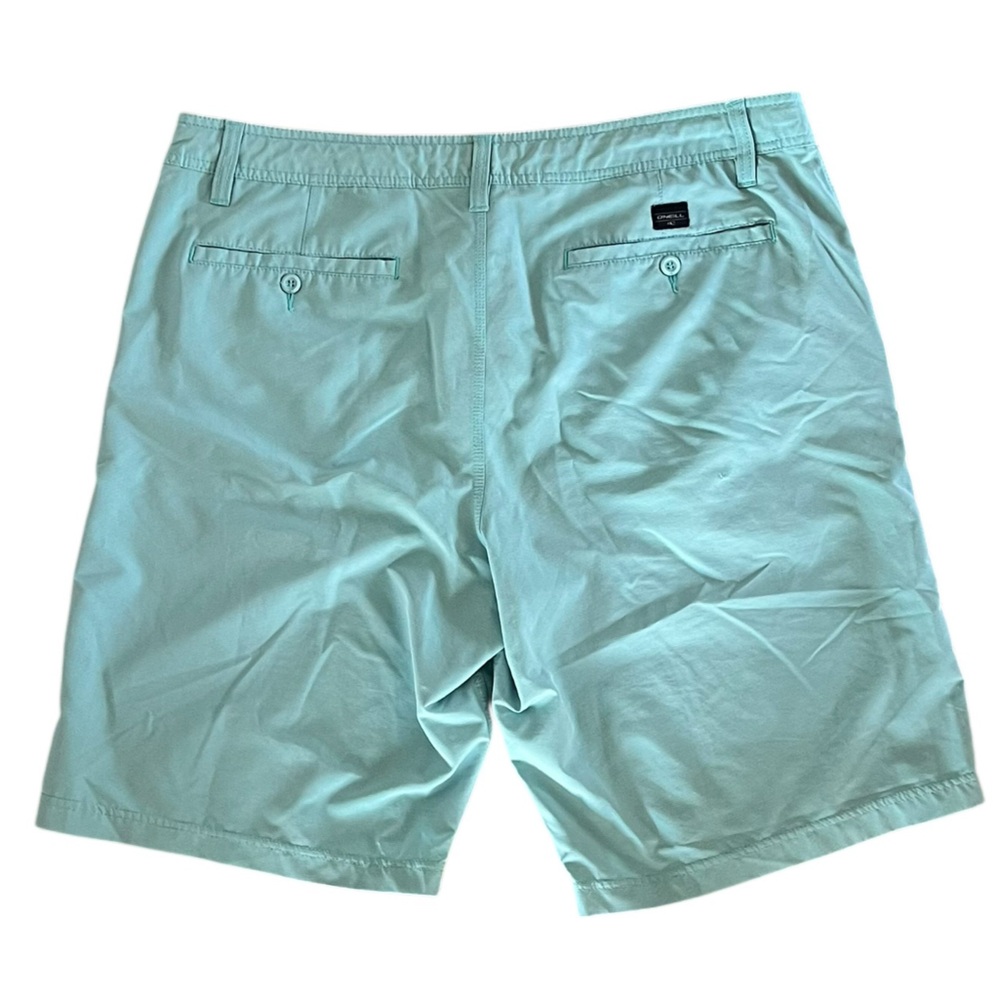 O’Neill Hybrid Shorts Mens 38 Aqua Blue Casual Chino Golf Beach Lightweight - Picture 4 of 8
